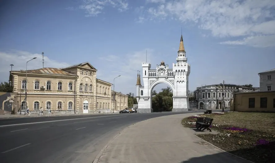 В&nbsp;Нижнем Новгороде начались подготовительные работы по&nbsp;восстановлению Триумфальной арки