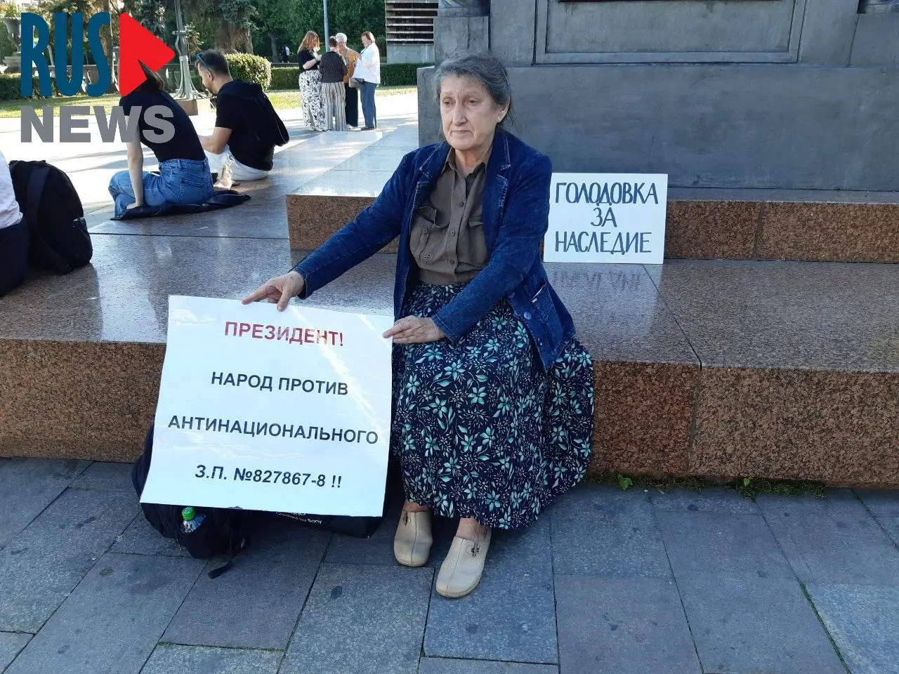 Председатель новосибирского отделения ВООПИК Наталья Шамина устроила голодовку у памятника Кириллу и Мефодию в Москве в знак протеста против законопроекта о передаче регионам полномочий по исключению объектов из реестра; примерно через час её задержала полиция.