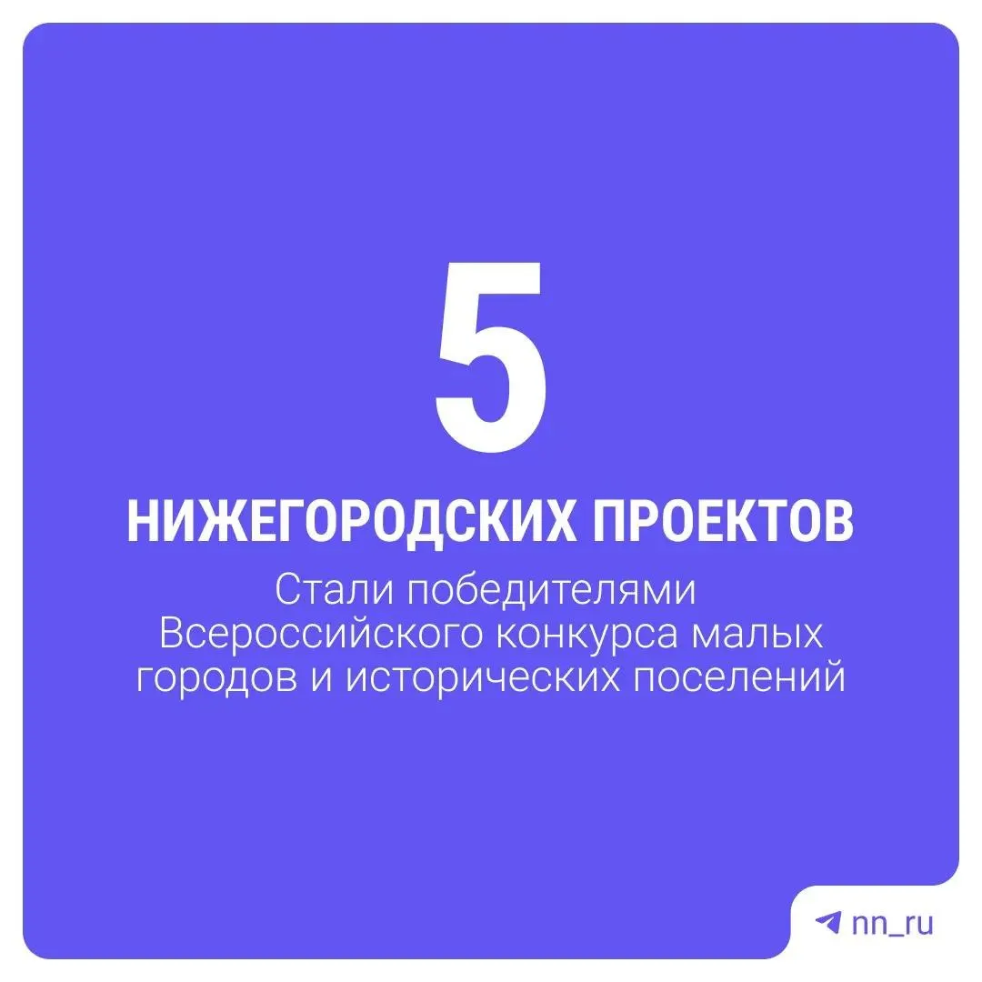 Нижегородская область победила в конкурсе и привлечёт федеральное финансирование на реализацию региональных проектов по благоустройству и развитию городских пространств.